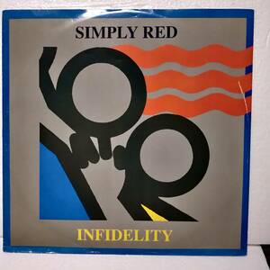 【Adrian Sherwood works】Simply Red / Infidelity / 12inch / WEA / YZ114T *Adrian Sherwood, Lee Perry