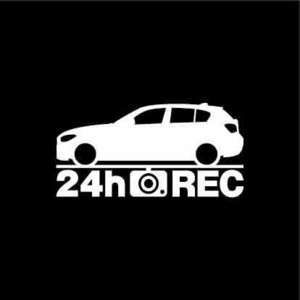 【ドラレコ】BMW 1シリーズ【F20系】後期型 24時間 録画中 ステッカー