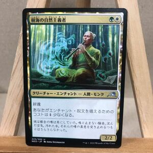 MTG 《樹海の自然主義者/Jukai Naturalist》[NEO] 金U 日本語版 神河：輝ける世界 マジック・ザ・ギャザリング アンコモン