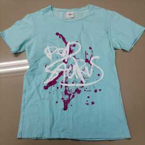 B11 バンドTシャツ　ミスターチルドレン　水色　pop saurusツアー　ミスチル　Mr.Children