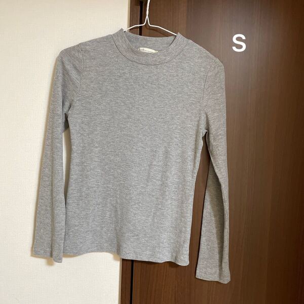 earth music&ecology 長袖 カットソー グレー S
