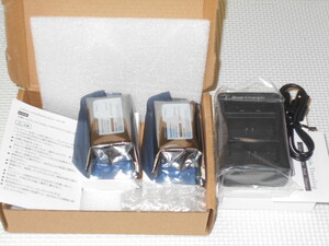  rechargeable battery pack NP-FZ100 2050mAh×2 Takoci Japanese instructions attaching * new goods unopened 