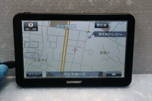 C3429 T* L DATAWEST ポータブルナビ　PD-navi DW-Pd324S1 日本生産品　製造番号：0C6D0208