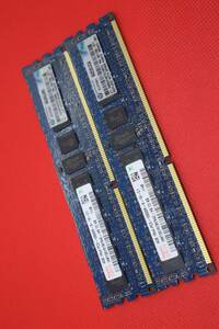 C9376 L　★* メモリ hynix 4GB 1Rx4 PC3-10600R 2枚 ★