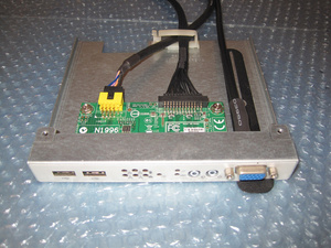 NECのサーバーExpress5800/R120d-2Mのフロントコントロールパネル