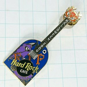 送料無料)Hard Rock Cafe ハロウィン ギター ハードロックカフェ PINS ブローチ ピンズ A12796