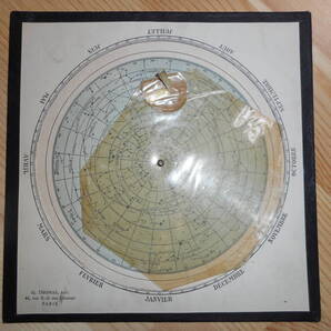 即決アンティーク、1925年『フラマリオン星座早見盤』天球図、天文暦学書、星図、宇宙Astronomy, Star map, Planisphere, Celestial atlas