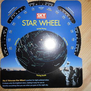 アンティーク、2009年『スカテレ星座早見盤』天球図、天文暦学書、星図、宇宙、Astronomy, Star map, Planisphere, Celestial atlas