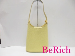 Beauty Louis Vuitton Louis Vuitton Bealdton Bag Bag Epi Versaw M5281A Ванильная желтая система [Используется] [Бесплатная доставка] BK7460