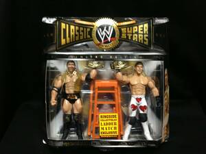 JAKKS：WWE Classic Superstars 2Pack限定 レーザー・ラモン（スコット・ホール）＆ショーン・マイケルズ＜レッスルマニア10＞（未開封品）