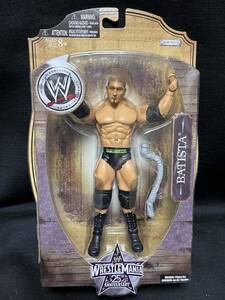 JAKKS：WWE Wrestlemania 25 Exclusive Series 1 バティスタ＜デイブ・バウティスタ＞ ブラウンヘアVer. （未開封品）