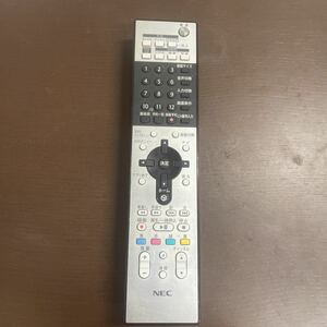 S‐40【動作確認済み】NEC テレビリモコン RRC9000-9851EC