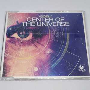 Axwell「Center Of The Universe」輸入盤シングルCD 1067010WP アクスウェル センター・オブ・ジ・ユニバース Magnus Carlson George Nakas
