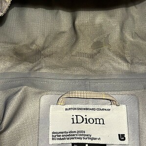 お安く ! ! Burton iDiom snowboard JKT Lサイズの画像5