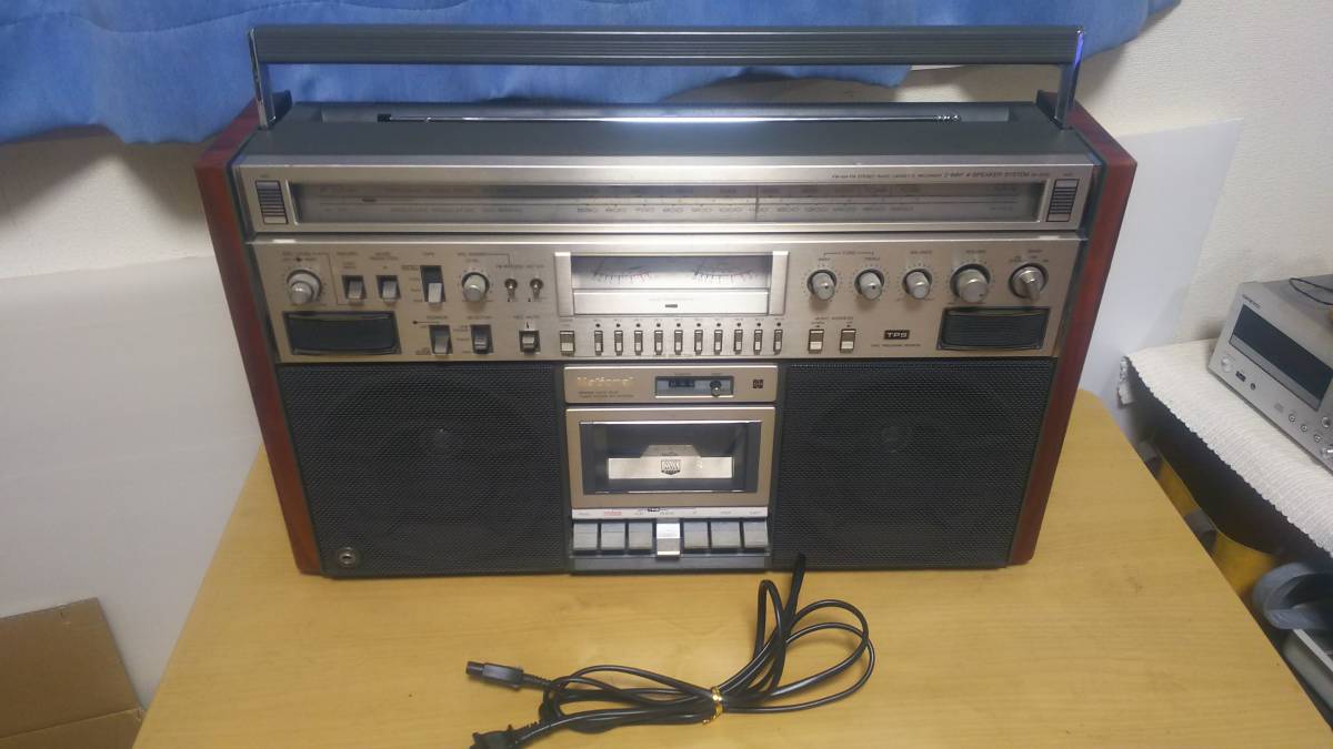 売れ筋がひ! ♪昭和銘機 整備ラジカセ National 「THE Disco」RX-5600