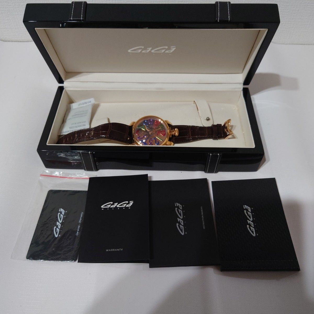 沖縄・離島除く全国届 ☆新品電池交換済美品☆GaGa MILANO 5081.1