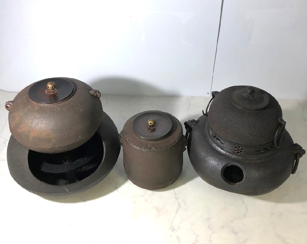 ヤフオク! -茶道 茶釜の中古品・新品・未使用品一覧