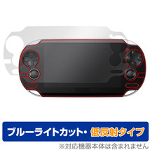 PlayStation Vita PCH-1000 保護 フィルム OverLay Eye Protector 低反射 for プレイステーション ヴィータ ブルーライトカット 反射低減_画像1