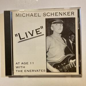 超レア盤 MICHAEL SCHENKER ’’LIVE'' AT AGE 11 WITH THE ENERVATES 1966年 SEPTEMBER 13TH マイケル・シェンカー 11歳！