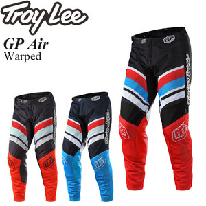 【在庫調整期間限定特価】 Troy Lee オフロードパンツ GP Air Warped ブルーレッド/36