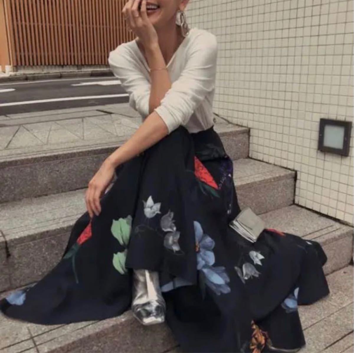 アメリ VELOR CORDUROYS FLARE SKIRT 今季 オンラインストア廉価 www
