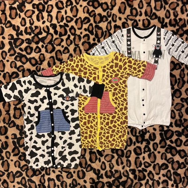 ベビー ロンパース カバオール 2way ベビー服