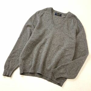 [ feeling of luxury overflow ] superior article Britain made Brooks Brothers Brooks Brothers made in great britain wool knitted sweater abroad standard men's M