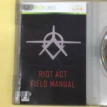 ◆◇中古 Xbox360 プラチナコレクション ライオット アクト ◇◆_画像3