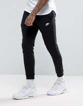 正規新品 NIKE【スウェットZIPパーカー＋ジョガーパンツ】ナイキ【上下 セットアップ】Lサイズ 黒色 175cm前後 がっちり体型の方向け♪_画像7