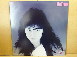 中村あゆみ/Be True/LP