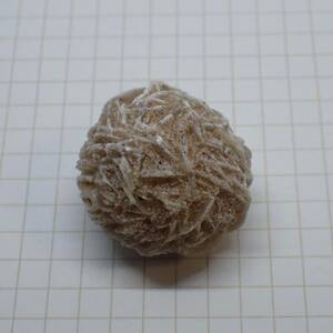 モロッコ産 砂漠の薔薇 デザートローズ 17.0g 天然石 原石 鉱物標本 砂漠のバラ 石膏 セレナイト