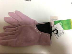 バービー/Barbie【新品】ラインストーン付き手袋ピンク