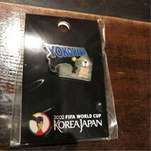 2002 FIFAワールドカップ KOREA JAPAN ピンズ 地図 絶版 未使用_画像1