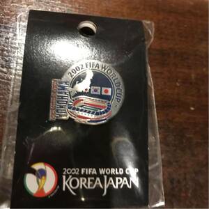 2002 FIFAワールドカップ KOREA JAPAN ピンズ 地図と競技場 絶盤 未使用