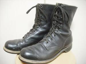60'S army thing? original leather Work boots Vintage goods 