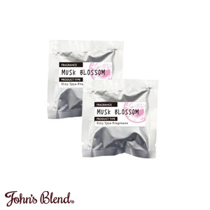 芳香剤 クリップオンエアーフレッシュナー 詰め替え用タブレット2pcs John's Blend ムスクブロッサム 予備・交換 NOL/ノル OA-JON-34-11 ht