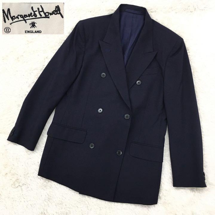 美品】MARGARET HOWELL マーガレットハウエル ウール ジャケット