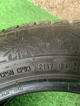 215/60R16　コンチネンタル　CONTIVIKINGCONTACT6 2017年　スタッドレスタイヤ2本　残溝7ｍｍ_画像6