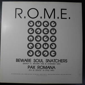 アナログ ● 輸入盤～Rome Beware Soul Snatchers レーベル:Thrill Jockey thrill 12.2