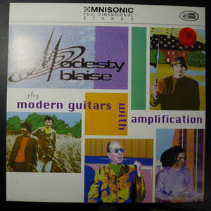 アナログ ●輸入盤 ～ Modesty Blaise Modern Guitars With Amplification レーベル:Animal Records ANIMAL LP024