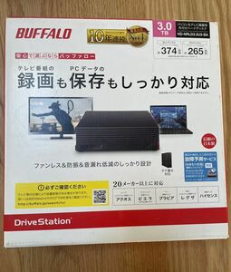 BUFFALO HD-NRLD3.0U3-BA 外付けハードディスク