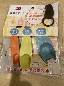  new goods DCM magnet attaching . measurement spoon 3 piece set 