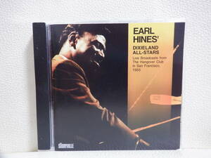 [CD] EARL HINES' DIXIELAND ALL-STARS / LIVE BROADCASTS FROM THE HANGOVER CLUB IN SAN FRANCISCI,1955