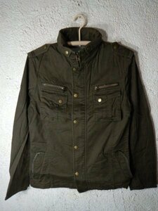 to5605 MK MICHEL CLEIN HOMME Michel Klein Homme double Zip + snap-button military design jacket popular 