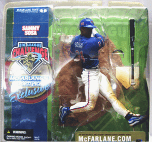 US version mak fur Len BIG LEAGUE Home Ran Challenge 2002 Sean green action figure 