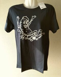 メンズ未使用Ｂ311■Sサイズ■GU紺色ガーキン半袖Tシャツ＊KIM JONES＊モンキー猿柄