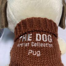 THE DOG Artist Collection セーターぬいぐるみBIG パグ　Pug_画像4