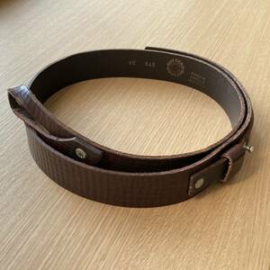 [ beautiful goods ] Buttero buttero leather belt 