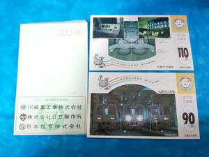 ⑪3・昭和52年・札幌市交通局《地下鉄東西線車両ローレル賞受賞記念》地下鉄交換券