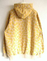 21AW 美品 FINGER IN THE NOSE×ELEY KISHIMOTO イーリーキシモト HORST Flash Hooded Sweater フラッシュプリント スウェット パーカー_画像4